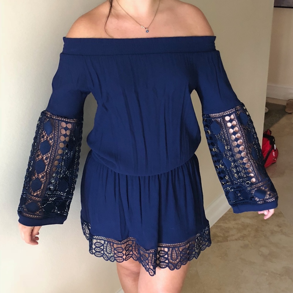 Ramy Brook Royal Blue Designer Dress SZ S